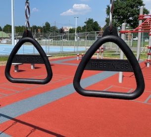 Barre anneaux TRX équipement de street workout