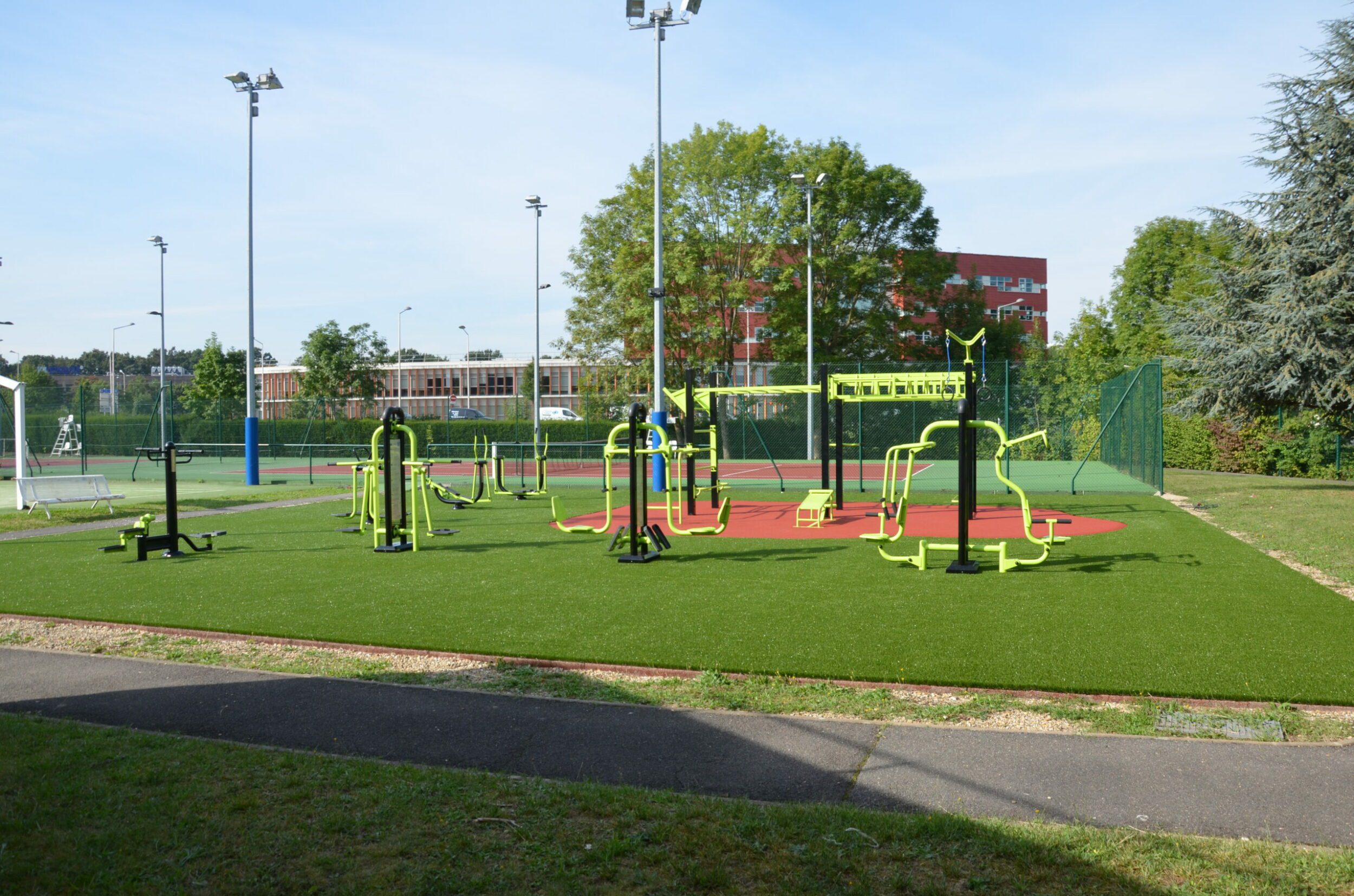 aire de sport plein air université evry