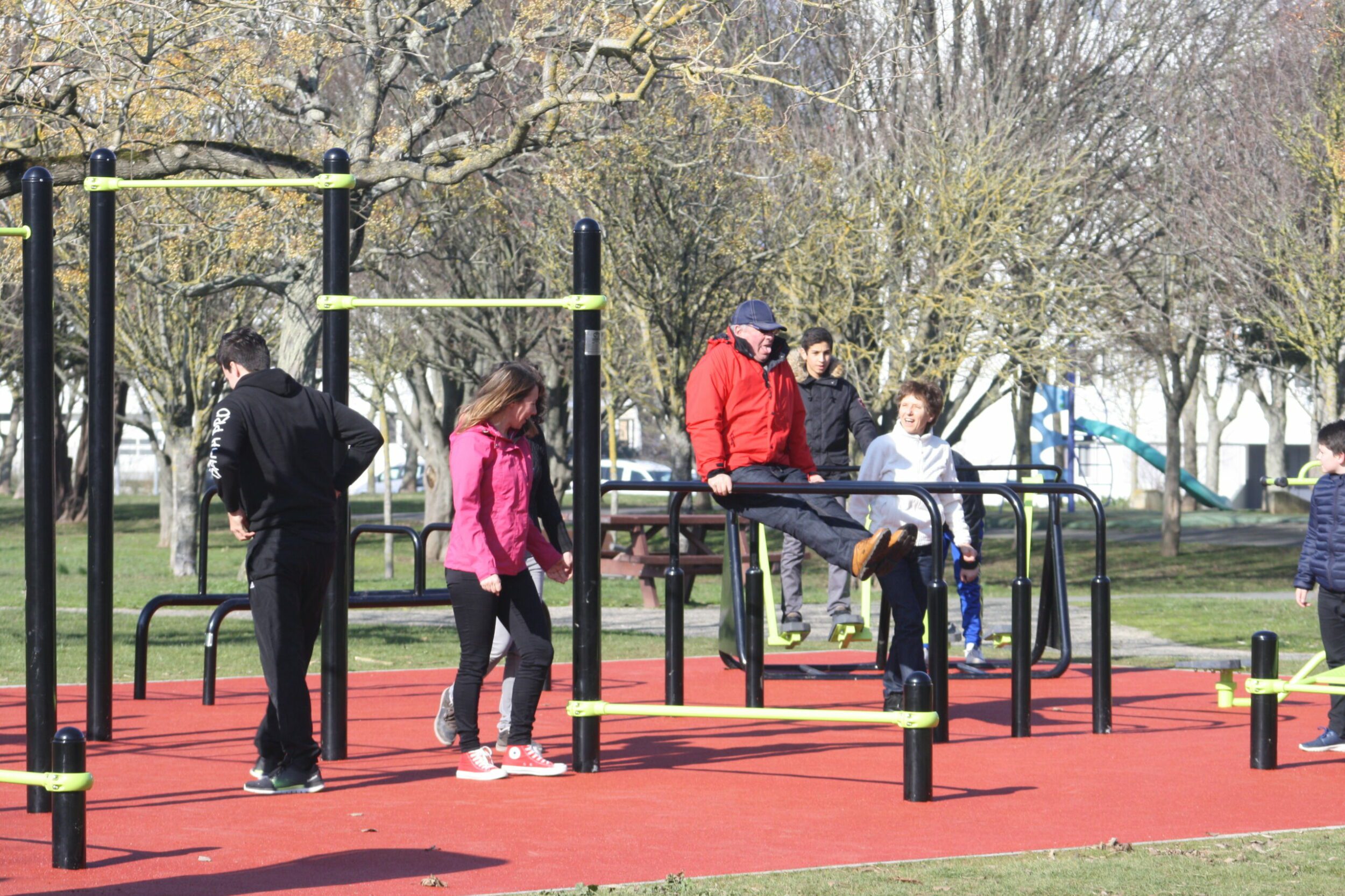 aire street workout intergénérationnelle la rochelle