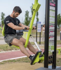 parcours sportif leg press ikea piston aire de fitness plein air