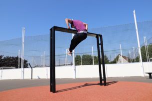 équipement de sport extérieur pour une aire de fitness : Planche irlandaise fitness
