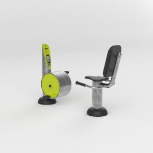 vélo chargeur extérieur usb agrès fitness