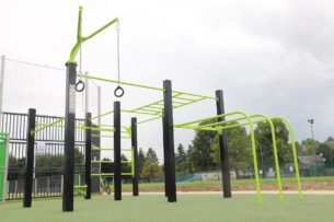 Equipement de sport extérieur pour une aire de street workout : Station Mix v2 vue 3