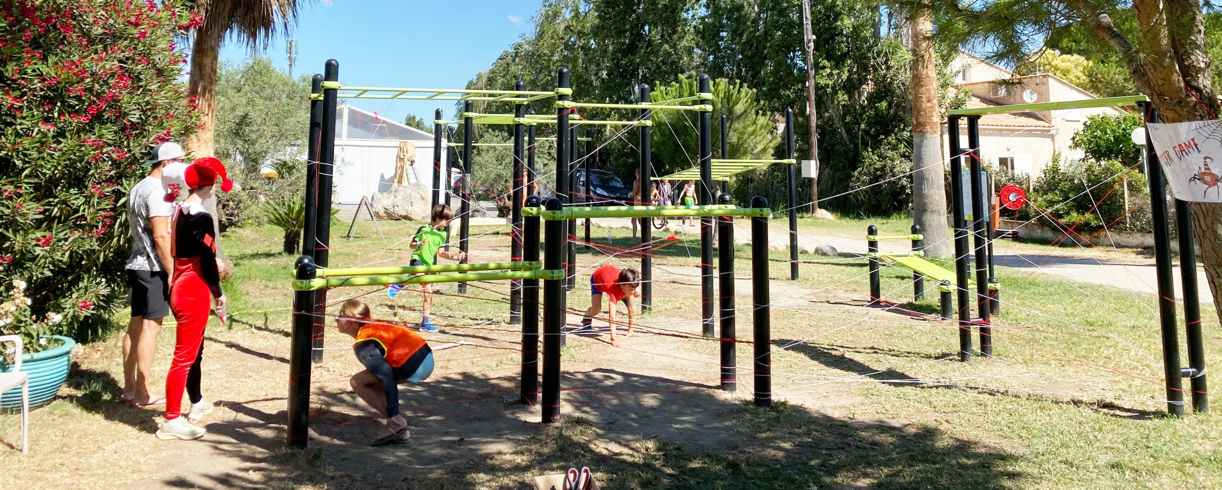 camping street workout jeux pour enfant