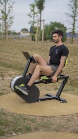 parcours sportif vélo semi allongé chargeur smartphone ikea