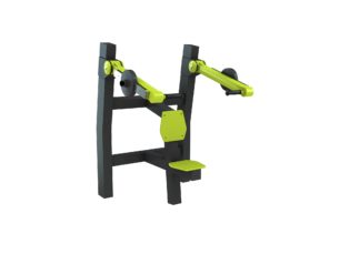 agrès de sport pour un espace de musculation extérieur : standing shoulder press