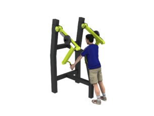 appareil musculation extérieur low row machine