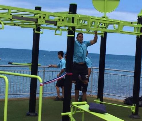 plateau street workout bords de mer nouvelle calédonie