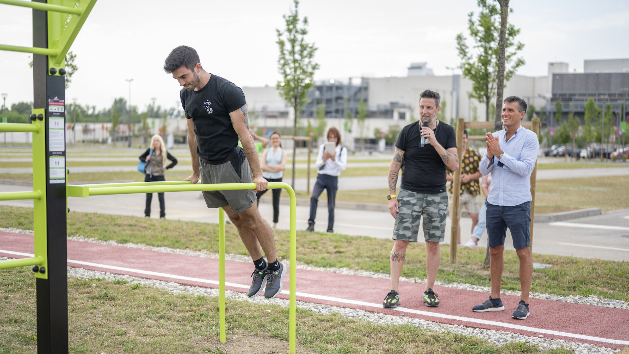 utilisation dips cross training extérieur ikea aire de fitness