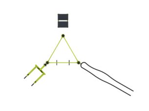 Station aire de fitness : Traction, battle rope, chaise romaine, steps, TRX