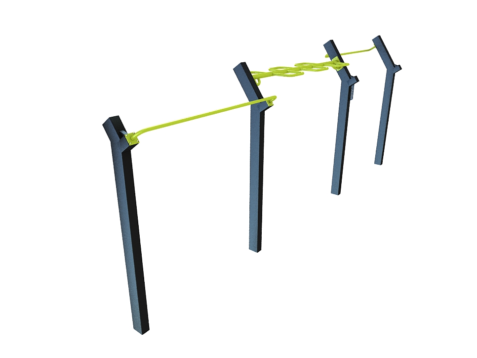 station street workout design snake barre double traction