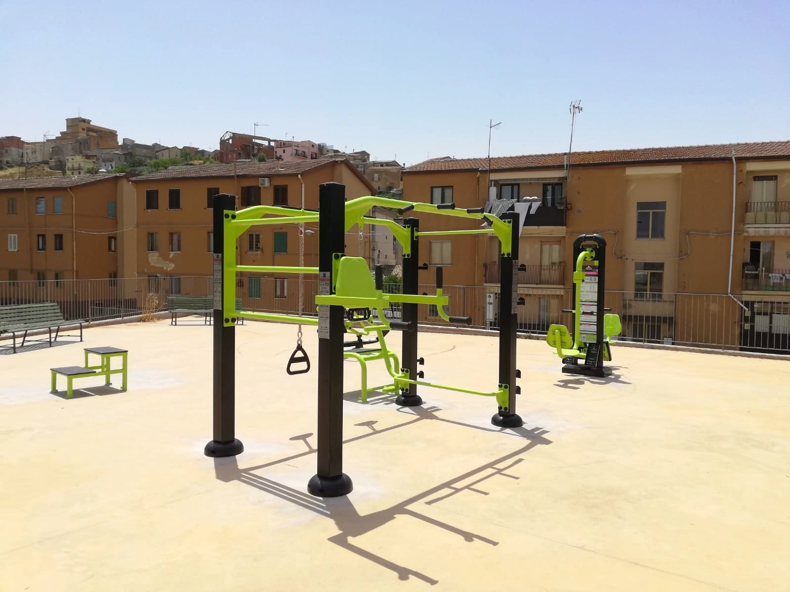 aire de fitness ville di assoro compact training