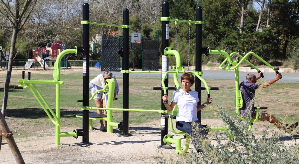 Station fitness et street workout ile de ré