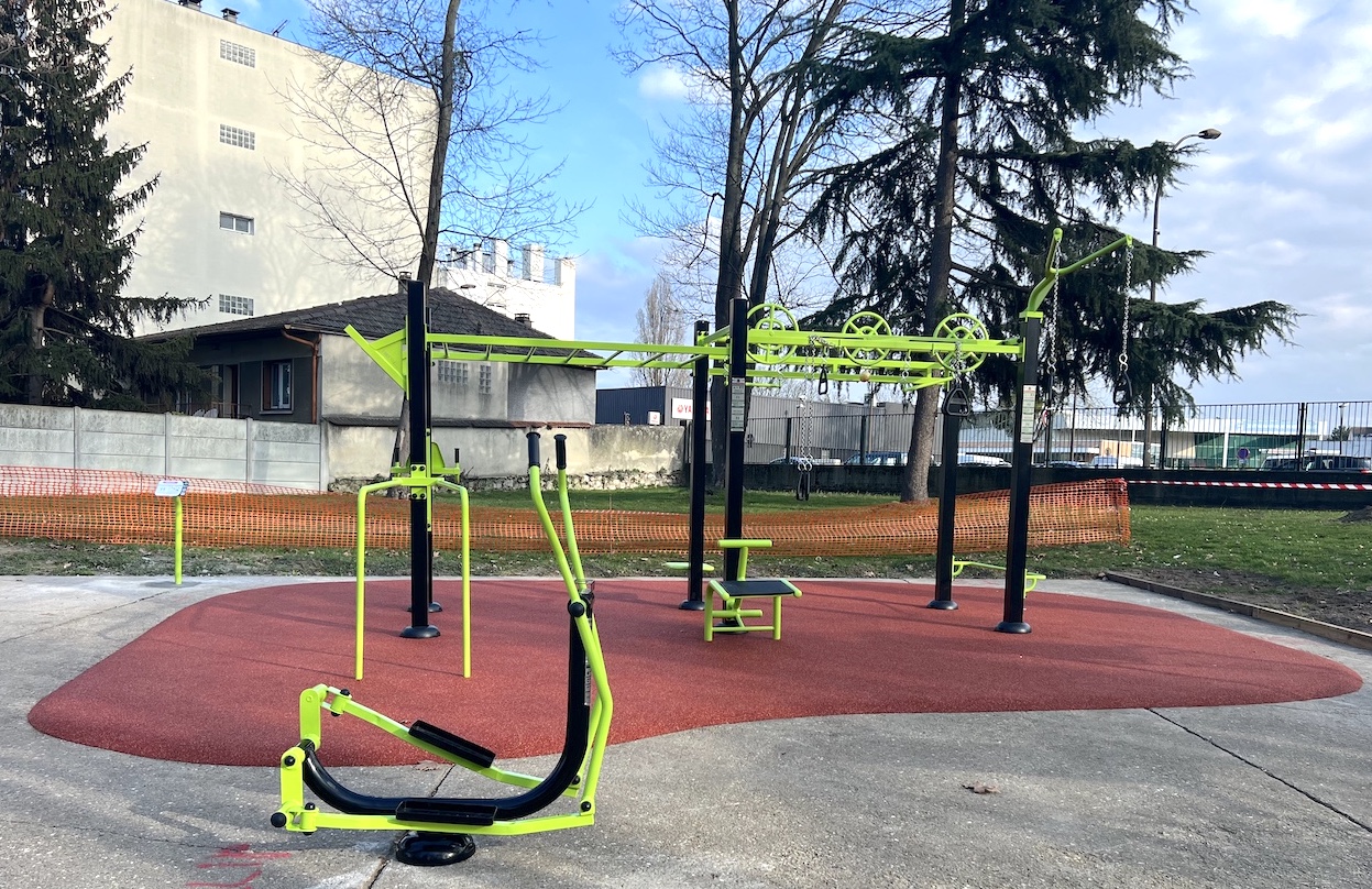 aire de fitness extérieur ville livry Gargan