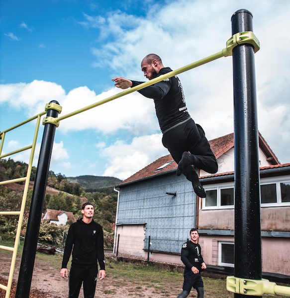 damapro street workout bar fuzion figure barre traction
